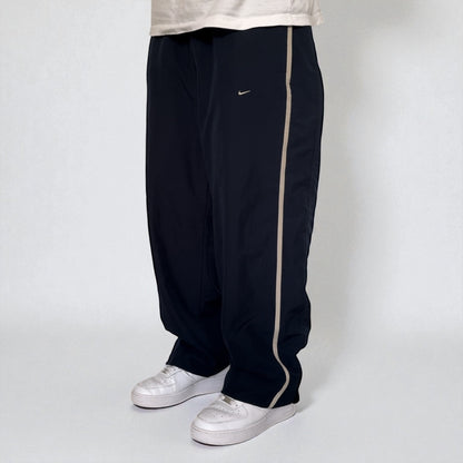 RARE 2000s Nike Trackpants Navy - (L)