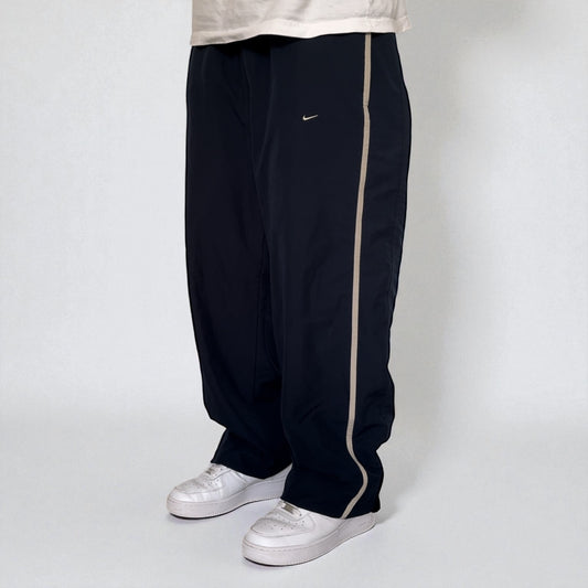 RARE 2000s Nike Trackpants Navy - (L)