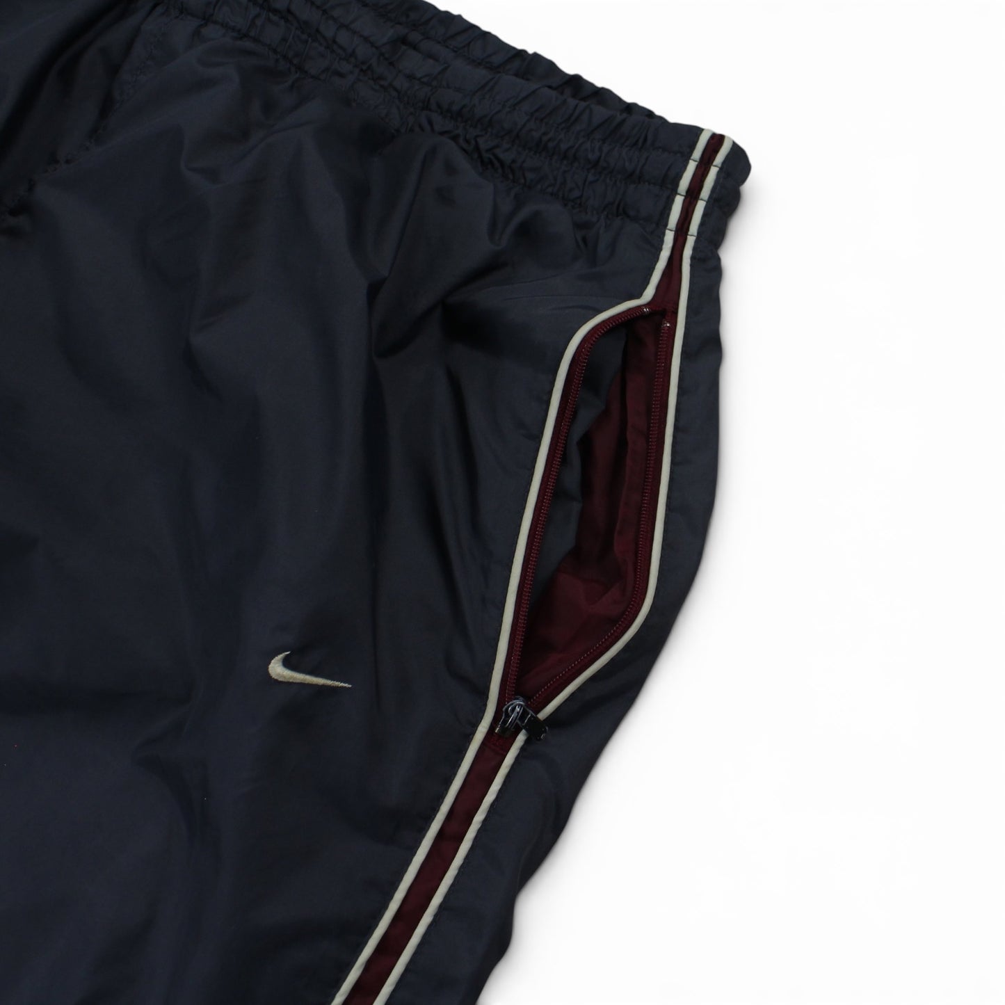 RARE 2000s Nike Trackpants Grey - (S)