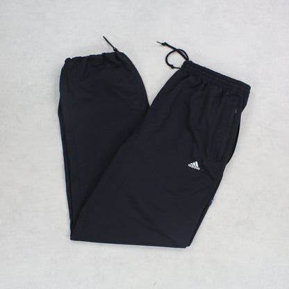 Vintage 00s Adidas Trackpants Black - (L)