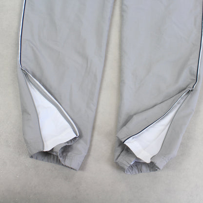 Vintage 00s Baggy Nike Trackpants Grey - (M)