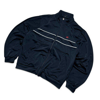 RARE 2000s Nike Track Jacket Black - (S)