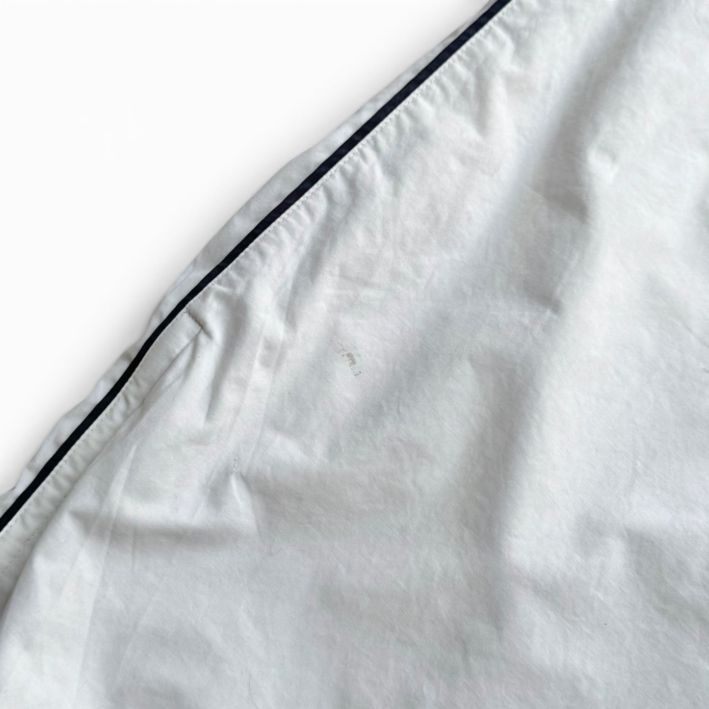 RARE 2000s Nike Trackpants Cream - (S)