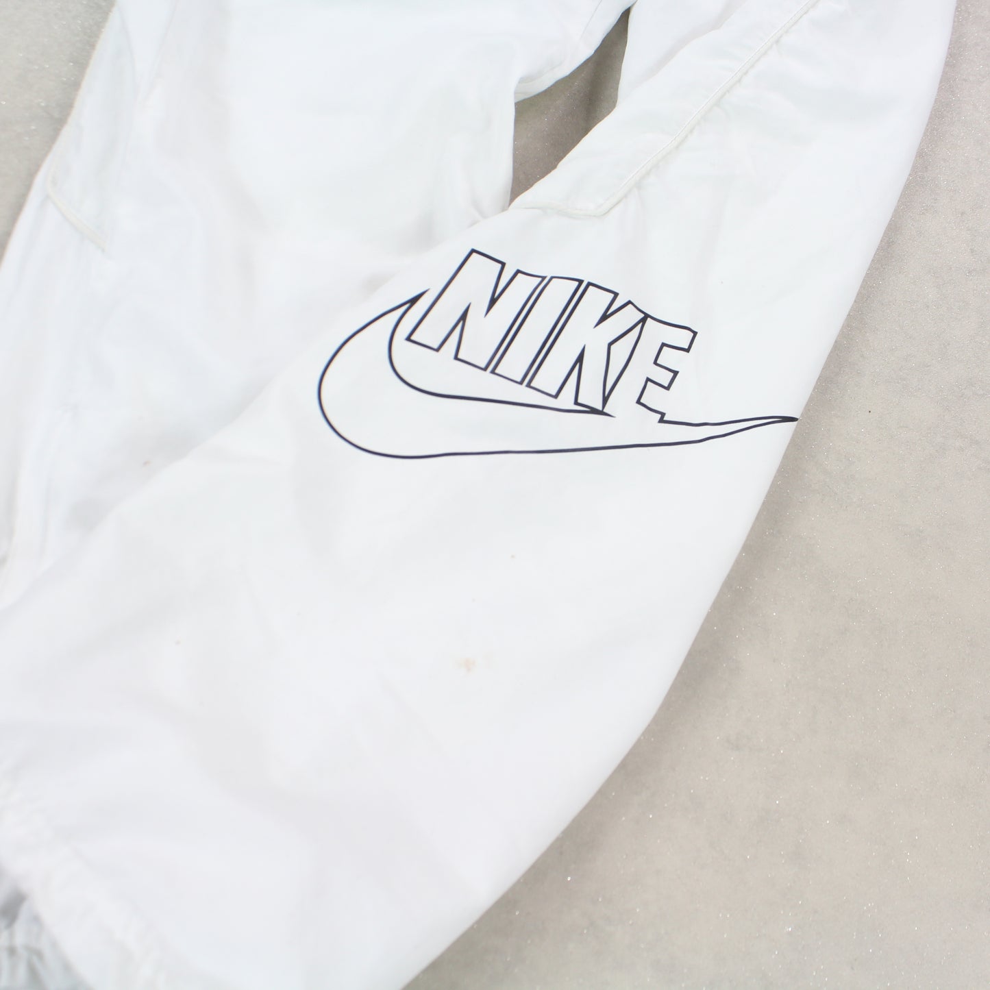 RARE 00s Nike Trackpants White - (S)