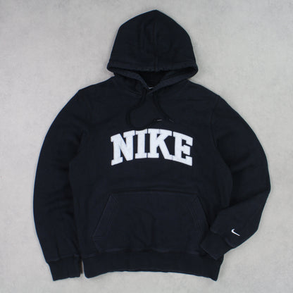 RARE Vintage 00s Nike Spell Out Hoodie Black - (XS)