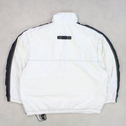 RARE Vintage 1990s Nike Windbreaker White - (M)