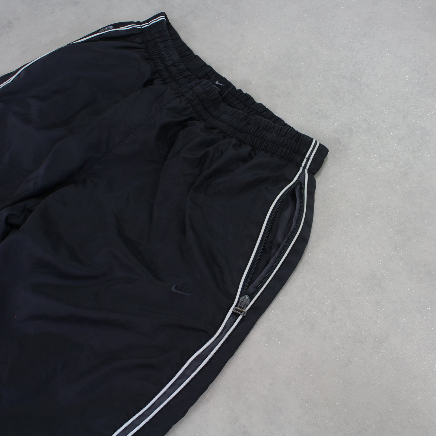 RARE 2000s Nike Trackpants Black - (L)