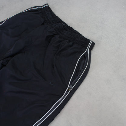 RARE 2000s Nike Trackpants Black - (L)