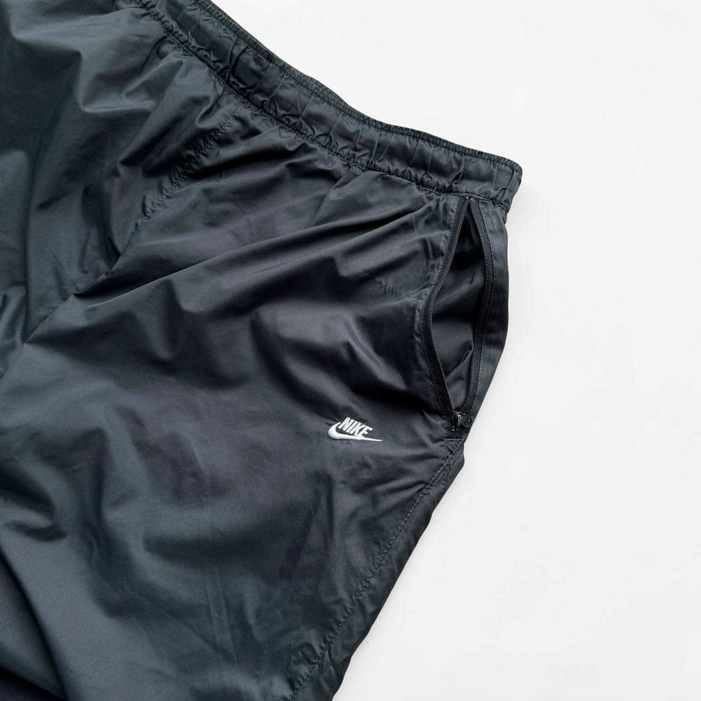 SUPER RARE 2000s Nike Trackpants Grey - (M)