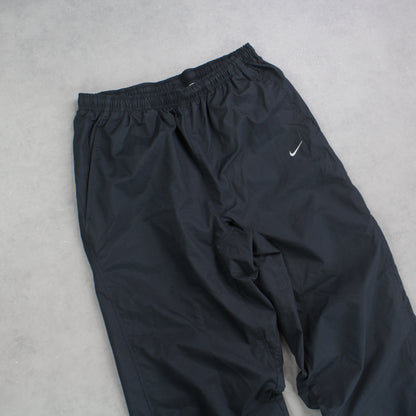 RARE 00s Baggy Nike Trackpants Grey - (L)