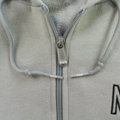SUPER RARE 2000s Nike Zip Hoodie Grey - (L)