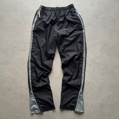 RARE 2000s Nike Trackpants Black - (XS)