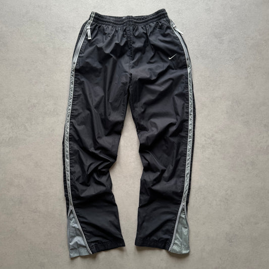 RARE 2000s Nike Trackpants Black - (XS)
