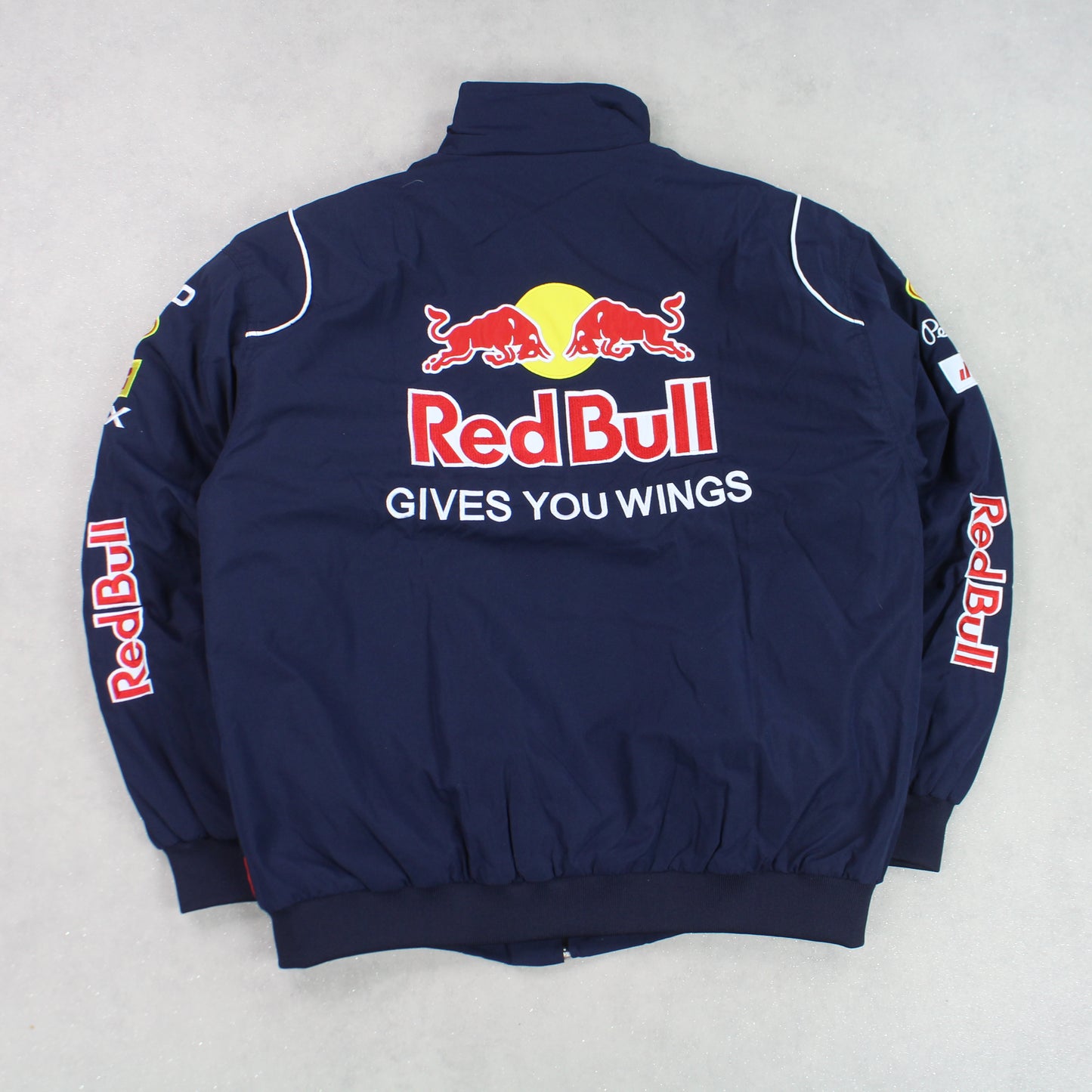 RARE Vintage Red Bull F1 Racing Jacket Navy - (L)