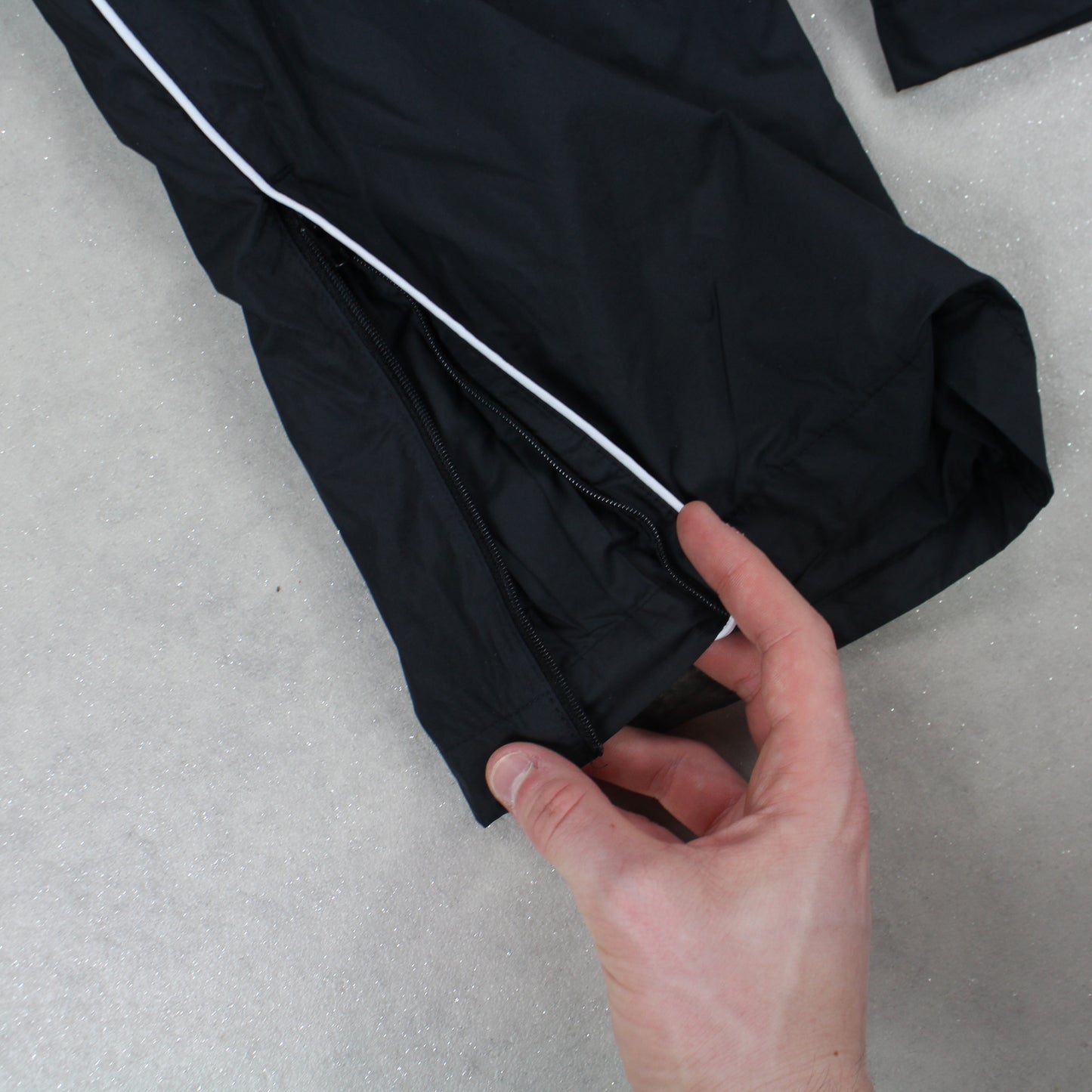 RARE 00s Nike Trackpants Black - (S)