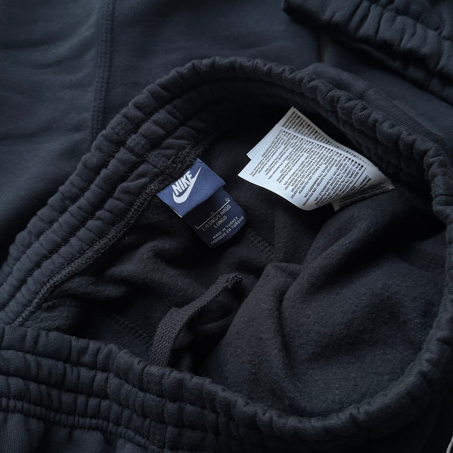 RARE Nike Joggers Black - (L)