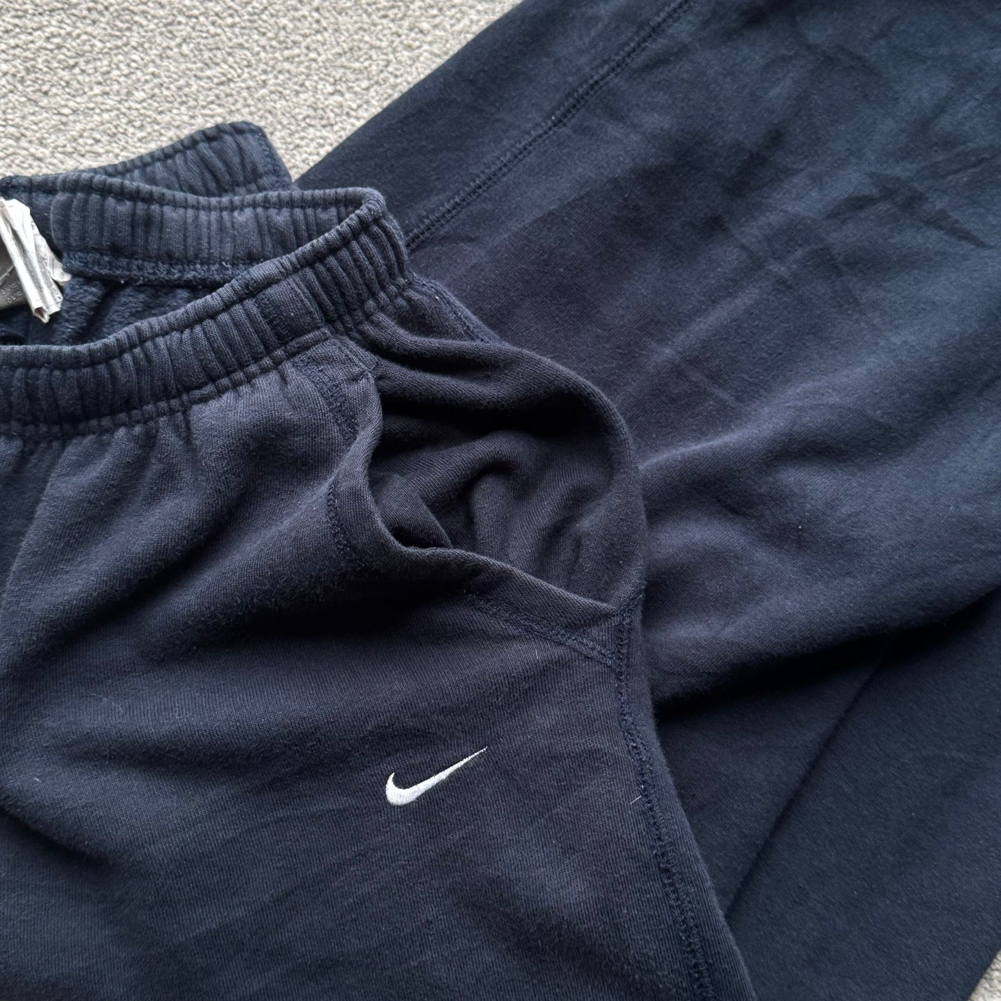 RARE 2000s Nike Joggers Navy - (M)