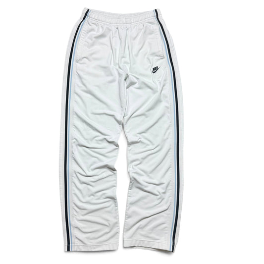 Pantalon de survêtement Nike blanc RARE des années 2000 - (M)