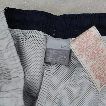 SUPER RARE 2000s Baggy Nike Trackpants Grey - (L)