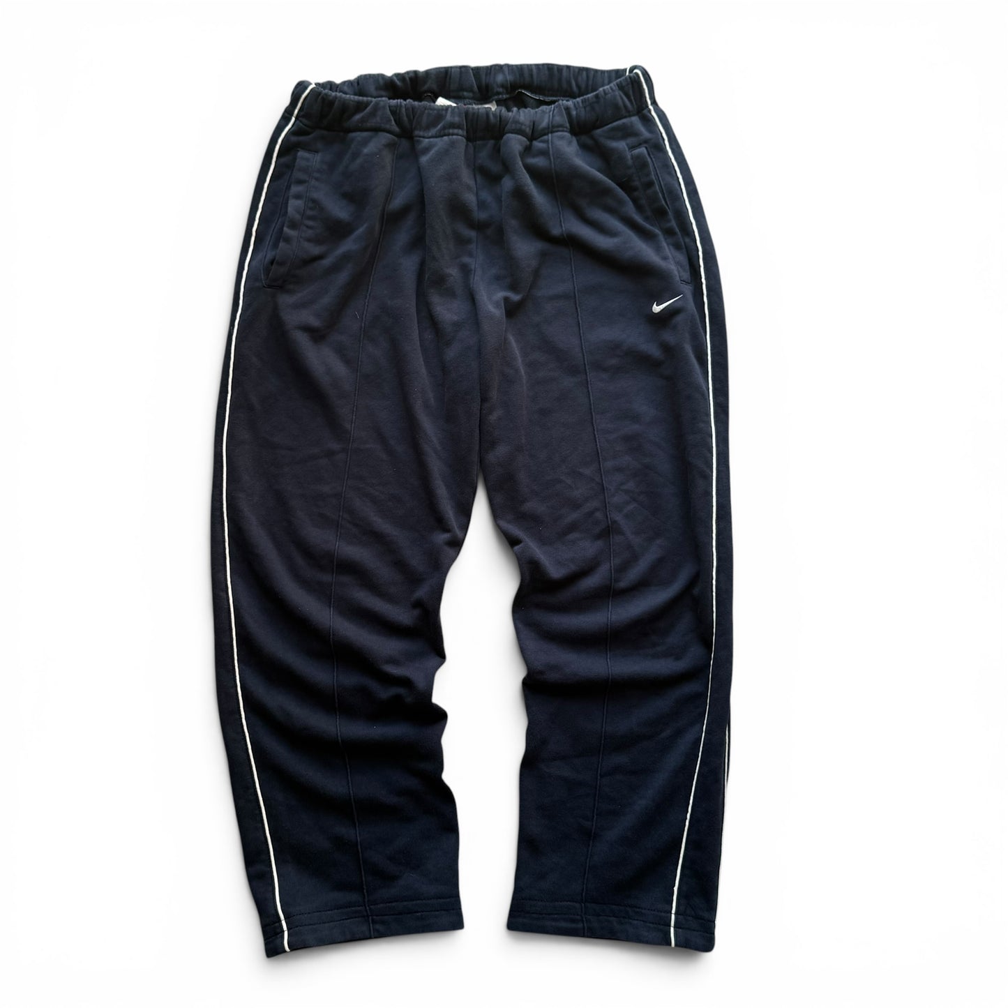 RARE 2000s Nike Joggers Navy - (M/L)