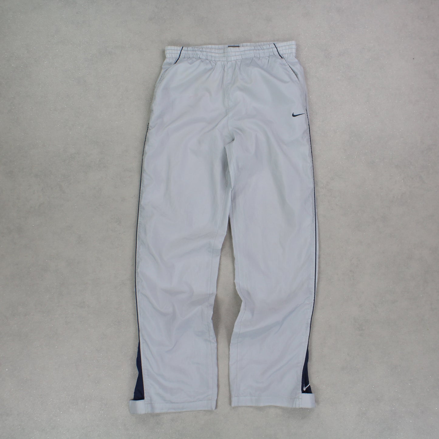 RARE 00s Nike Trackpants Grey - (S)