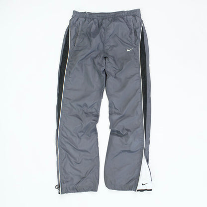 SUPER RARE 2000s Nike Trackpants Grey - (M)