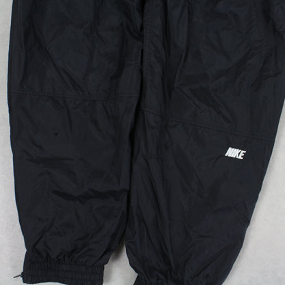 RARE Vintage 90s Nike Trackpants Black - (M)