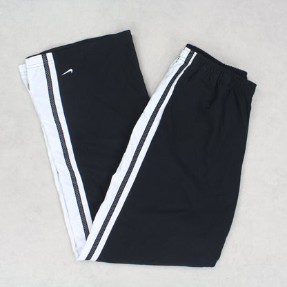 RARE Vintage 00s Nike Trackpants Black - (M)