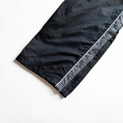 RARE 2000s Nike Baggy Trackpants Black - (L)