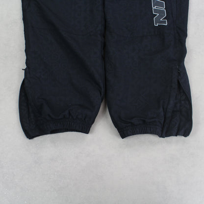 RARE Vintage 00s Nike Trackpants Black - (S)