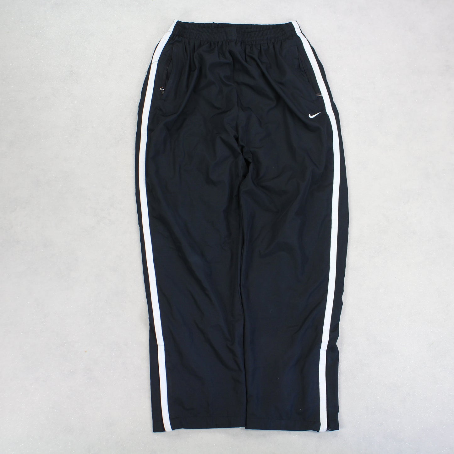 RARE Vintage 00s Nike Trackpants Black - (M)