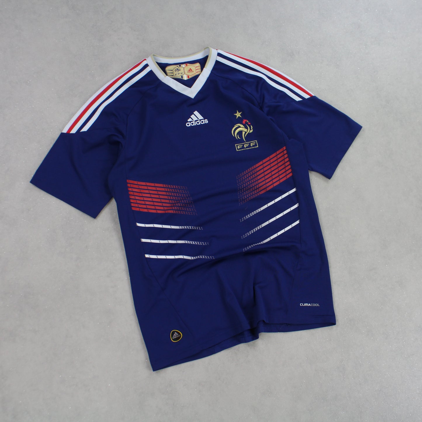RARE 2009-10 Adidas France Shirt - (S)