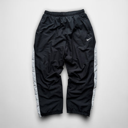RARE Baggy Nike Trackpants Black - (L)