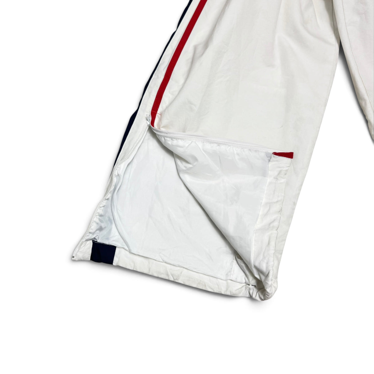 RARE 2000s Nike Trackpants White - (XL)
