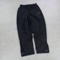 SUPER RARE 00s Nike Trackpants Black - (S)