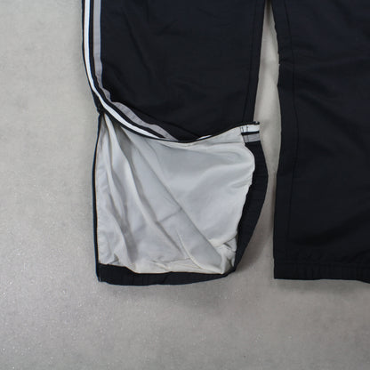 RARE 00s Nike Trackpants Black - (L)