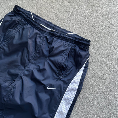 SUPER RARE 2000s Nike Trackpants Navy *PREMIUM* - (M)