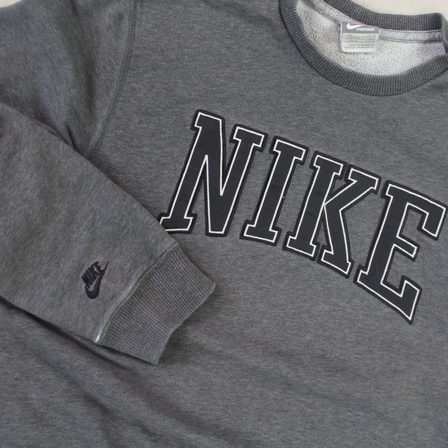 RARE 00s Nike Sweatshirt Grey - (M)