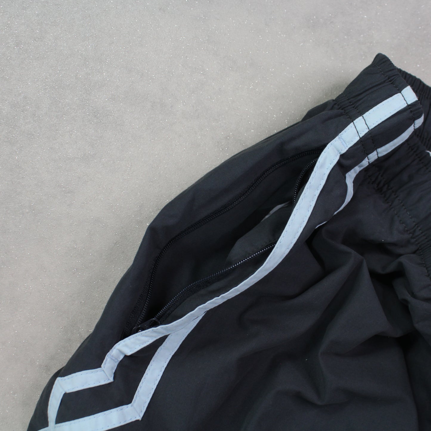 RARE 00s Baggy Nike Trackpants Grey - (L)