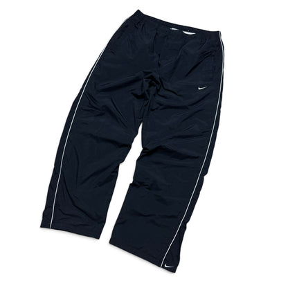 SUPER RARE 2000s Nike Trackpants Black - (L) | PREMIUM