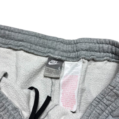 RARE 2000s Wide Leg Nike Joggers Grey - (L)