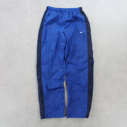 RARE 00s Nike Trackpants Blue - (S)