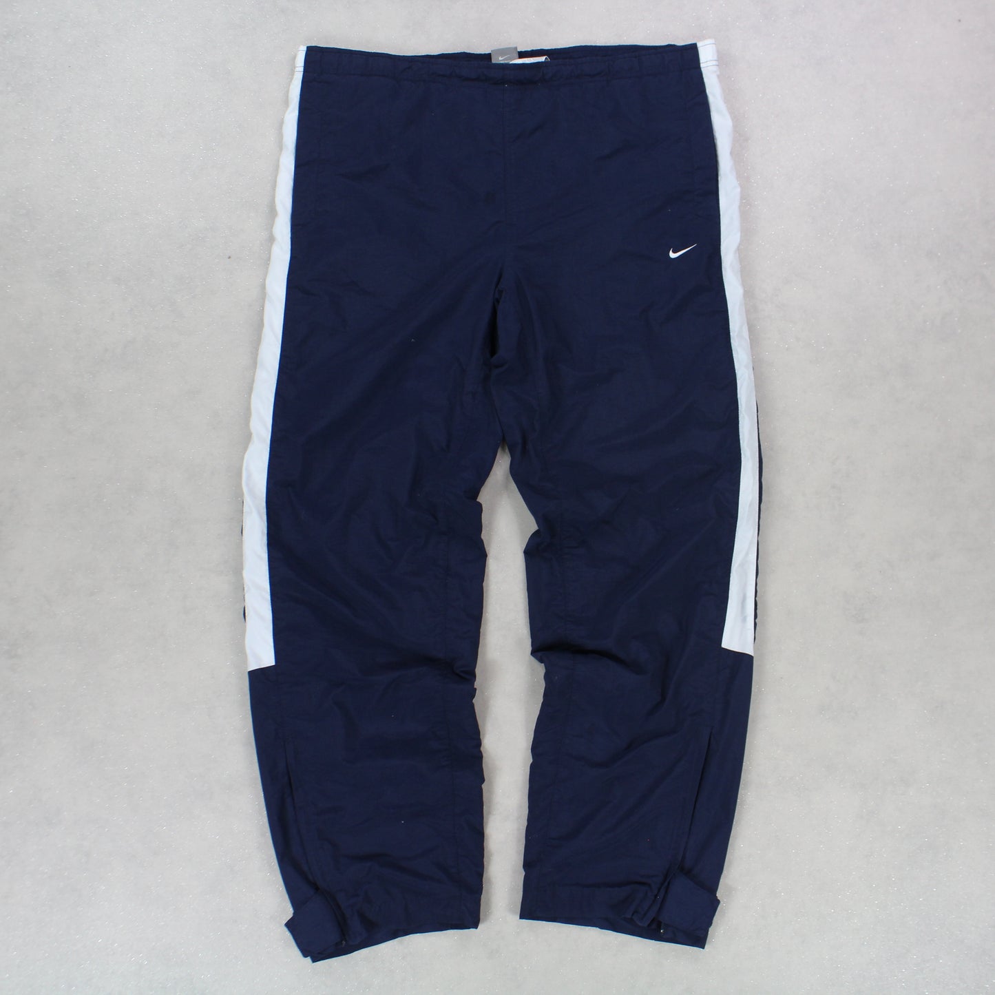 RARE 00s Nike Trackpants Navy - (XL)