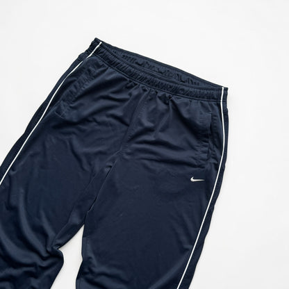 2000s Baggy Nike Trackpants Navy - (L)