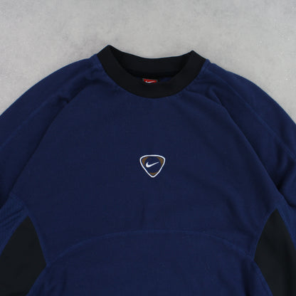 RARE 00s Nike Fleece Blue - (S)