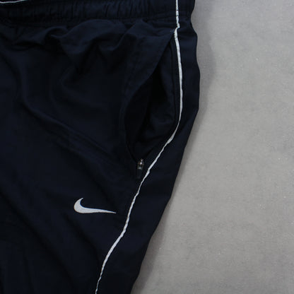 RARE 2000s Nike Trackpants Navy - (L)