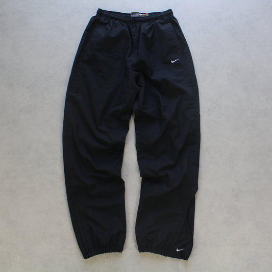 RARE 2000s Nike Trackpants Black - (S)
