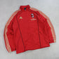 SUPER RARE 00s Adidas AC Milan Track Jacket Red - (M)