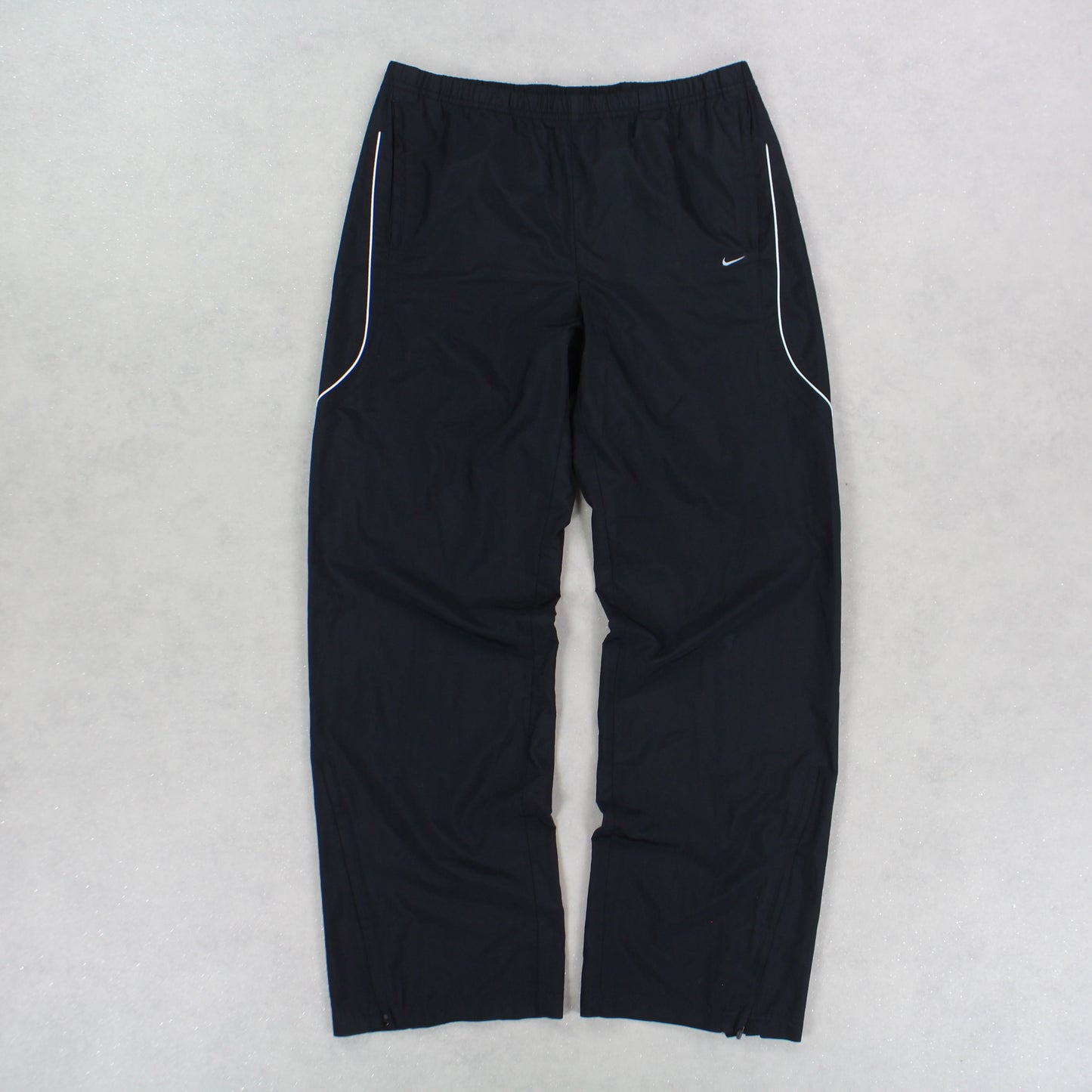 RARE 00s Nike Trackpants Black - (S)