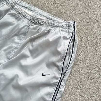 SUPER RARE 2000s Nike Trackpants Grey - (L)